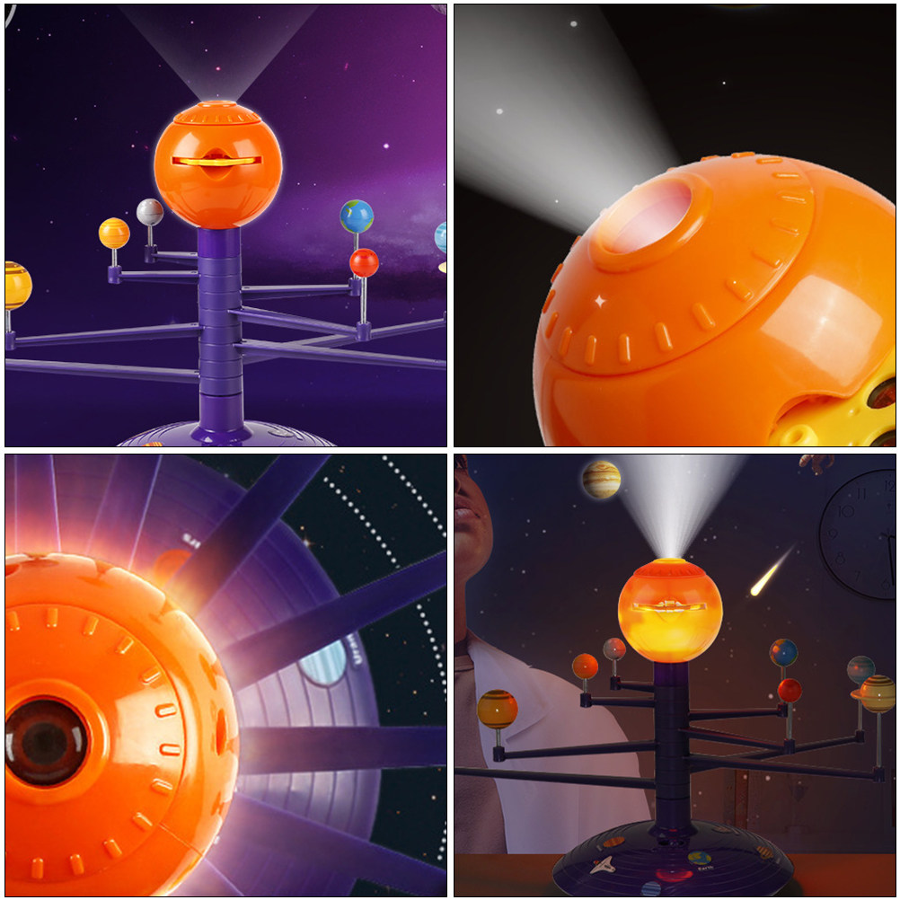 Solar System Orrery - 1 Stuks Kinderen Zonnestelsel Orrery Spraakprojector