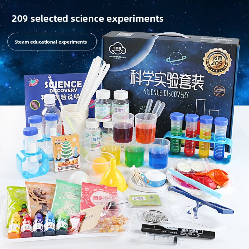 Science And Invention - Wetenschappelijke experimentset, kindertechnologie productie uitvinding materiaalpakket