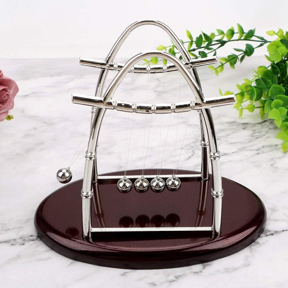 Newton Cradle Large - Newton Cradle Balance Stalen Ballen Perpetual