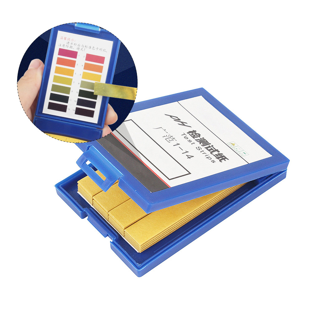 Ph Strip Test - 80 stuks PH-testpapier 1-14, nauwkeurige PH-teststrips