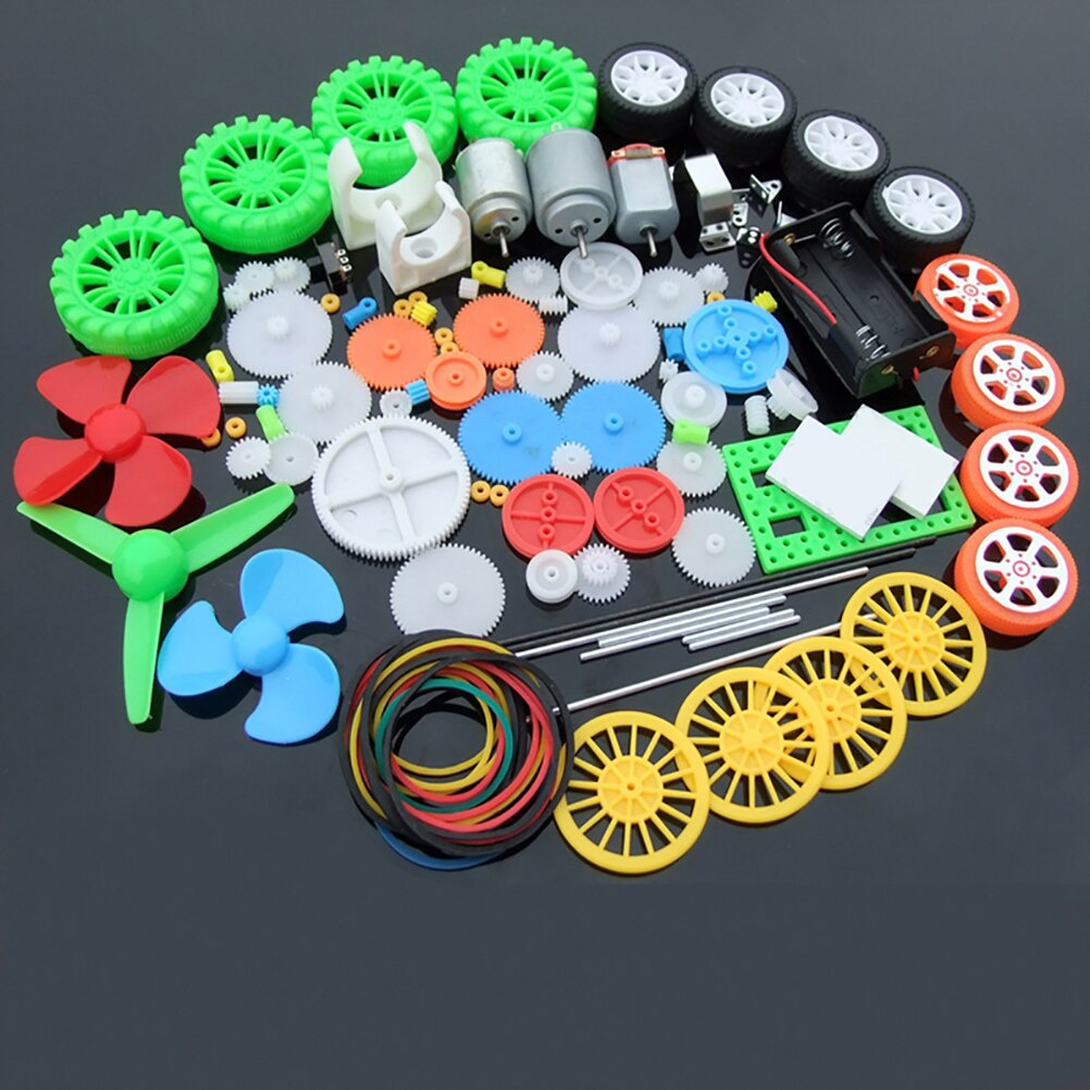 Science Project Diy - 112 stks DC Motor Kit Elektrische