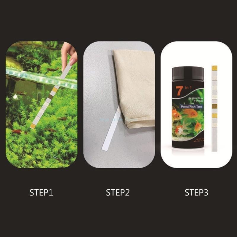 Nieuwe 7 in 1 Aquarium Zwembad - Ph Strip Test recensie en prijs