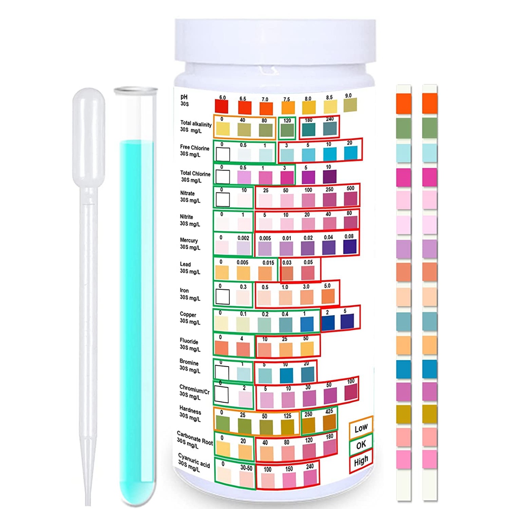 Waterteststrips Voor Drinkwate - Ph Strip Test recensie en prijs