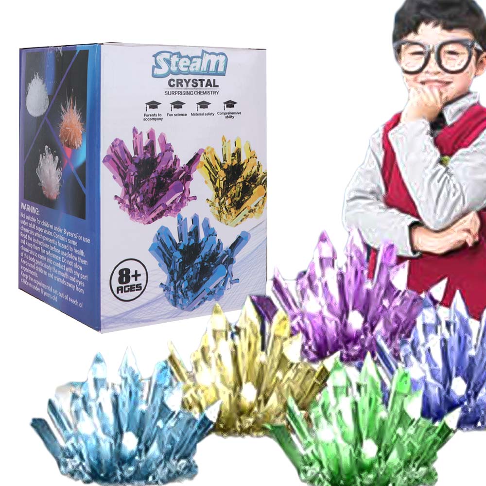 Kristallen kweken Kristallen k - Crystal Growing Kit recensie en prijs