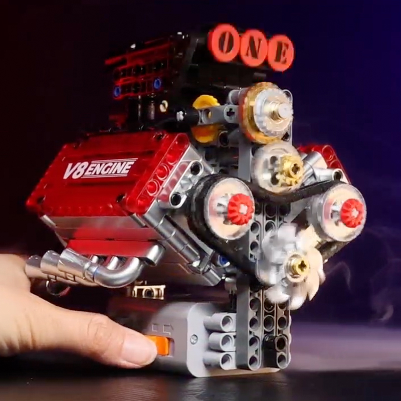 V8-motor Gemotoriseerd simulat - Solar System Orrery recensie en prijs