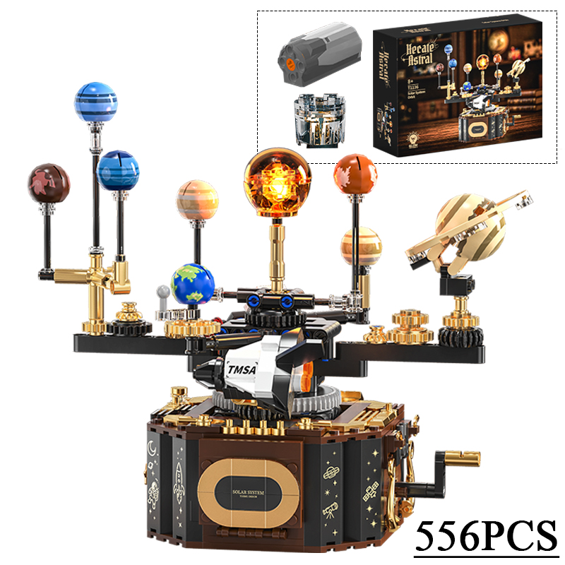 Creatieve 556-delige zonnestel - Solar System Orrery recensie en prijs