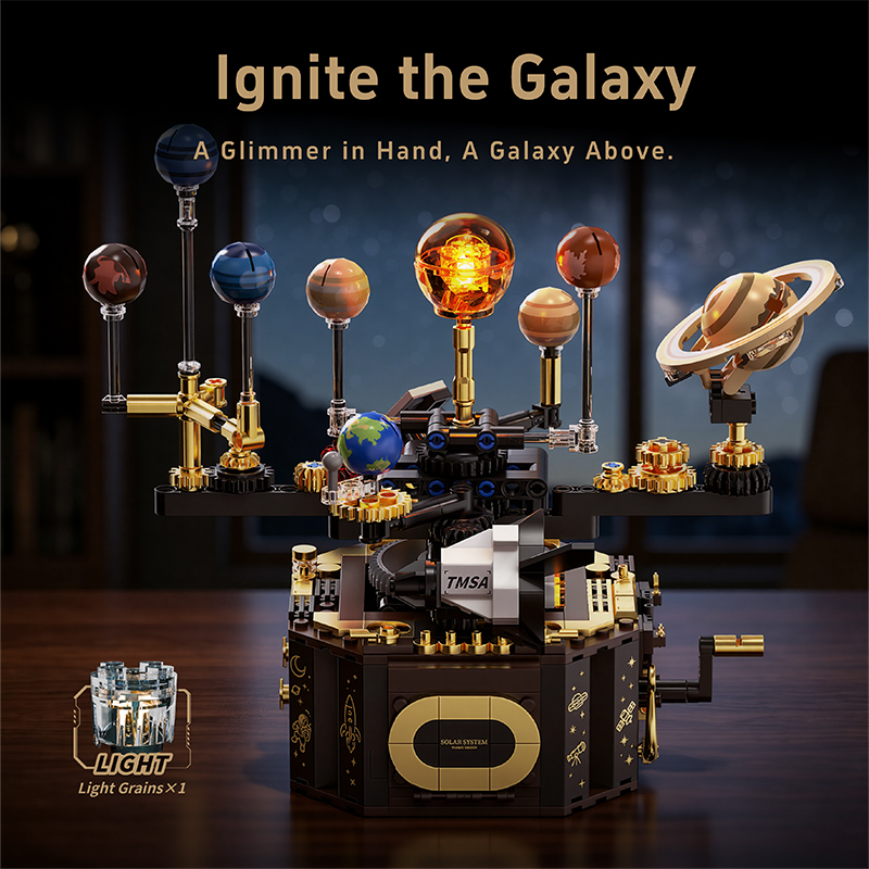 Creatieve 556-delige zonnestel - Solar System Orrery recensie en prijs