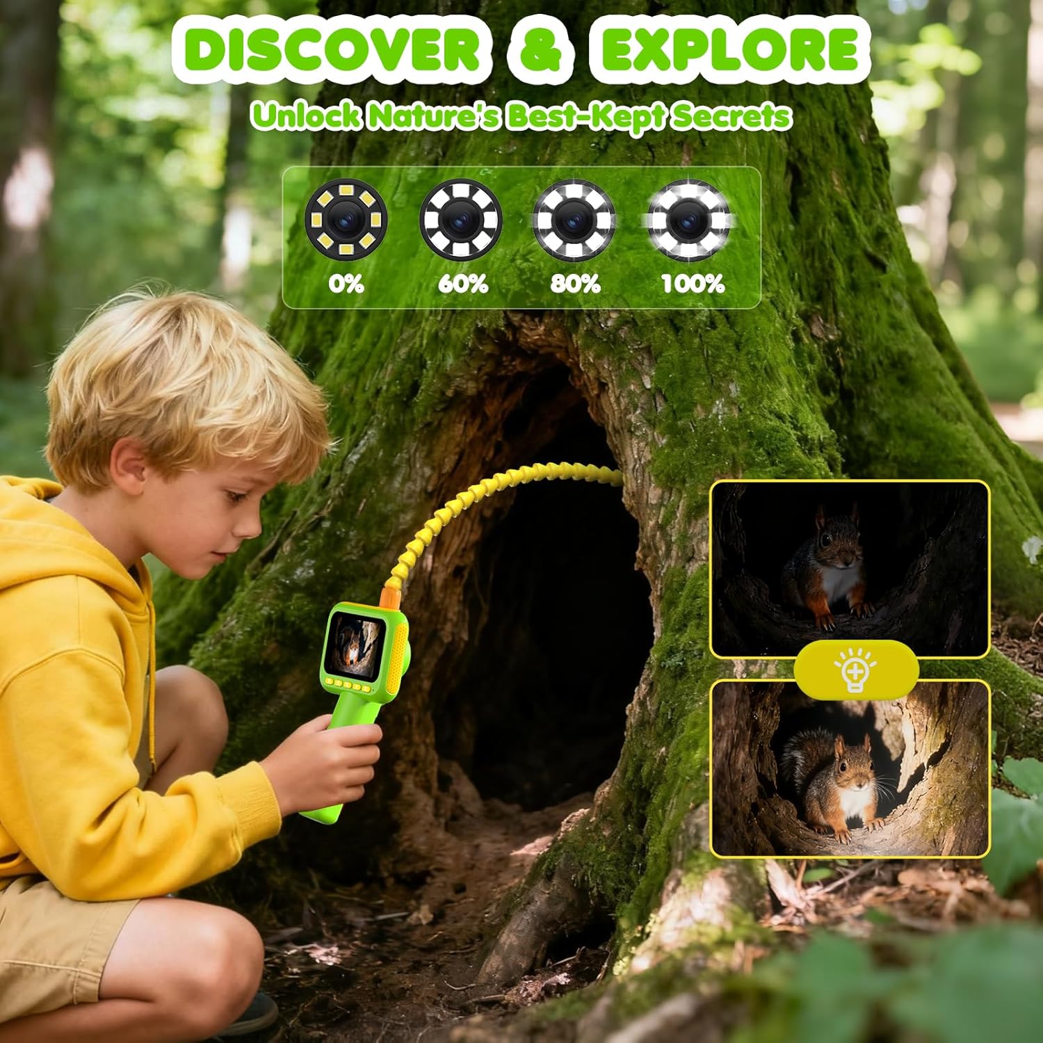 Endoscoop voor kinderen, bores - Science Toys recensie en prijs