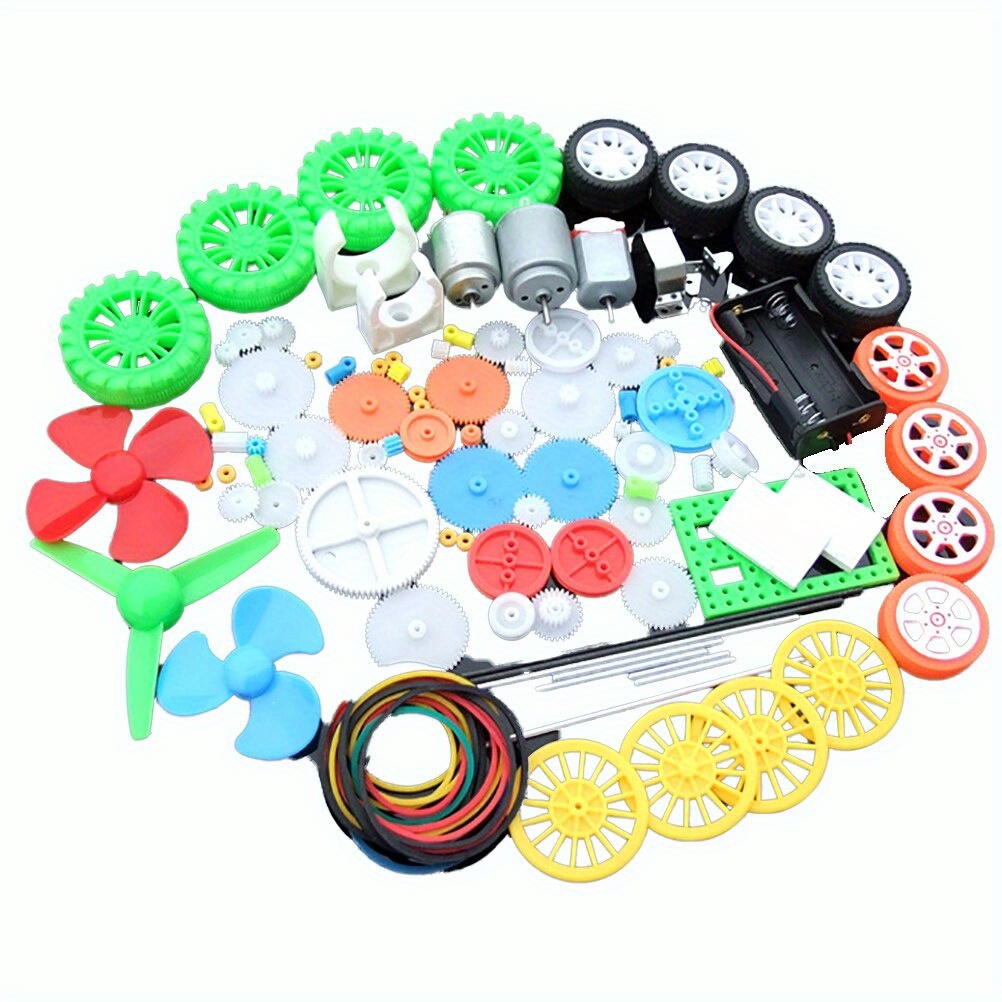 112 stks DC Motor Kit Elektris - Science Project Diy recensie en prijs