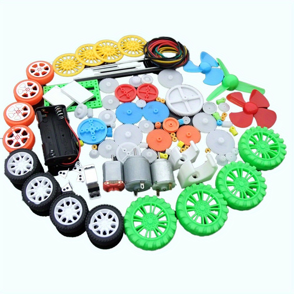 112 stks DC Motor Kit Elektris - Science Project Diy recensie en prijs