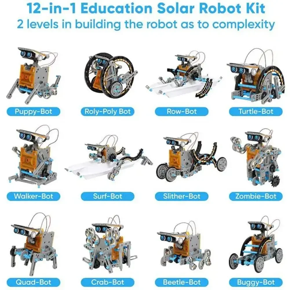 13-in-1 robotwetenschappenset  - Science Project Diy recensie en prijs